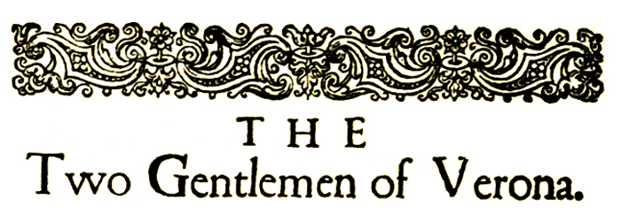 The Two Gentlemen of Verona