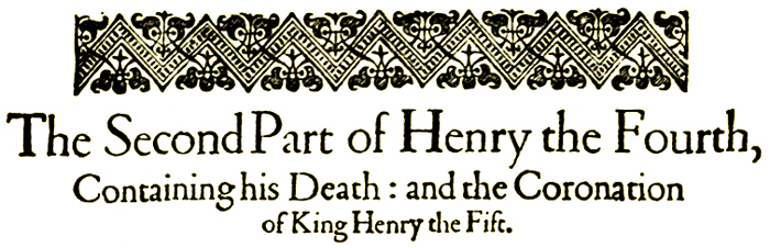 King Henry IV, Part 2