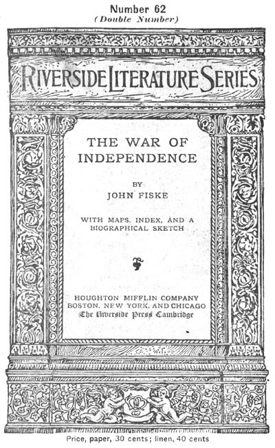 The War of Independence