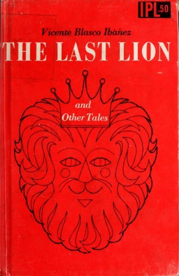 The Last Lion, and Other Tales