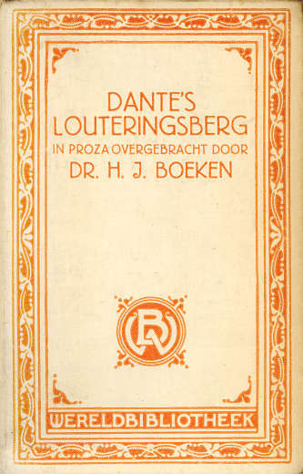 Dante's Louteringsbergin Proza Overgebracht