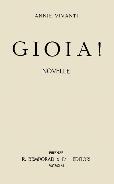 Gioia!