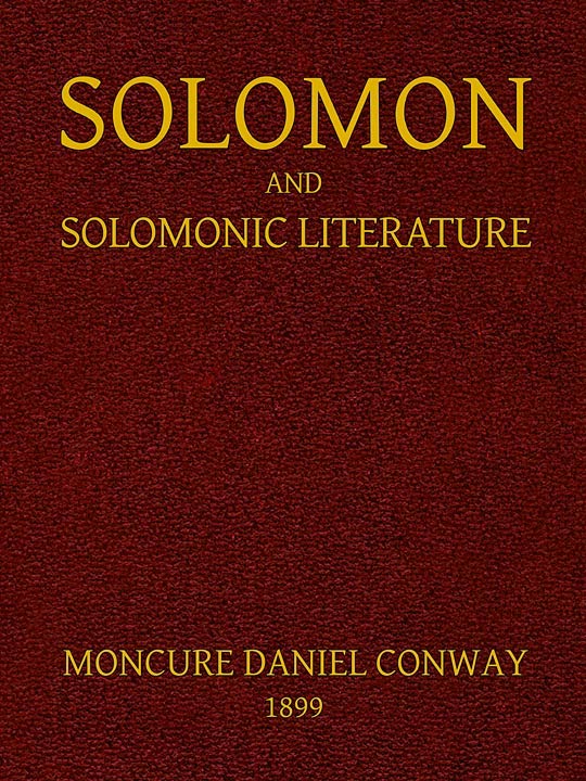 Solomon and Solomonic Literature
