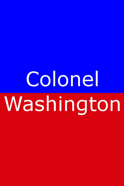 Colonel Washington
