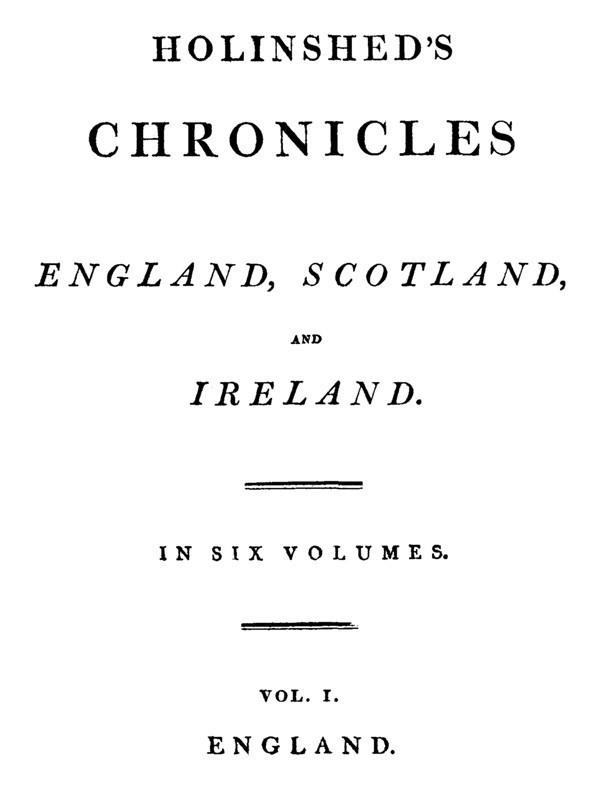 Chronicles (1 of 6): The Description of Britaine