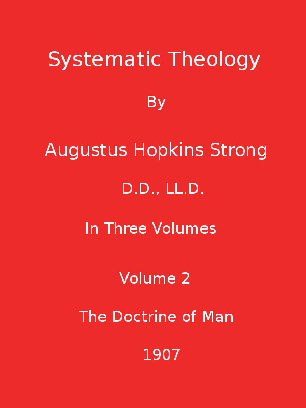 Systematic Theology (volume 2 of 3)