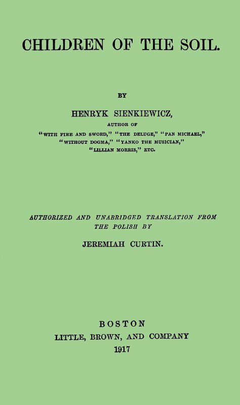 Children of the Soil