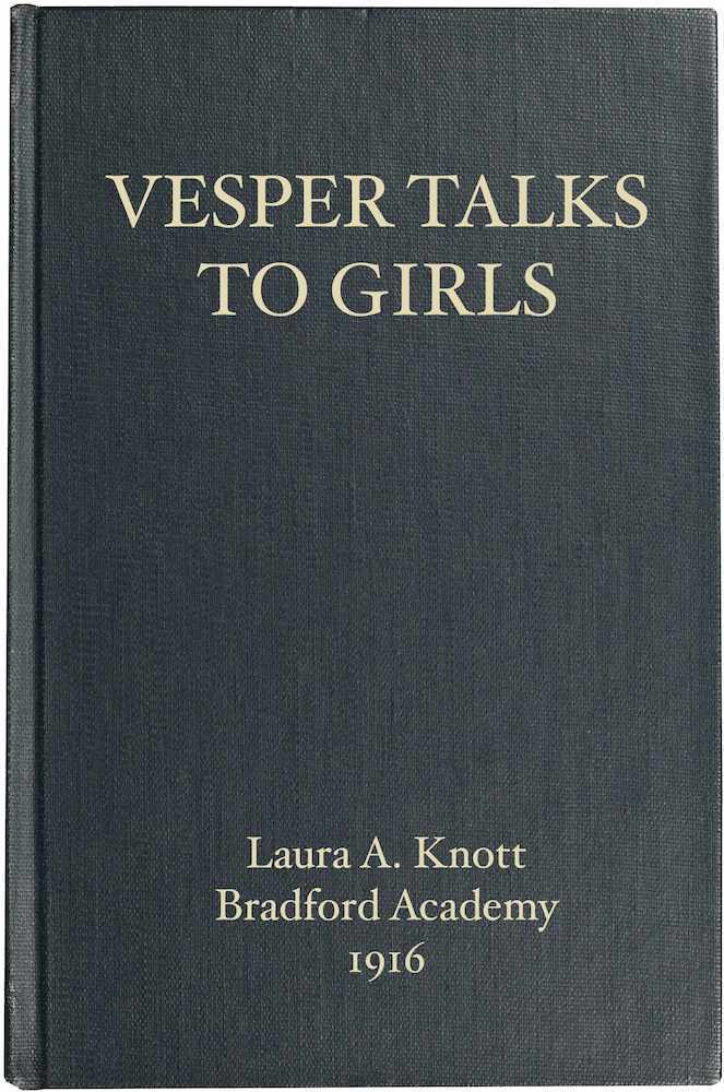 Vesper Talks to Girls