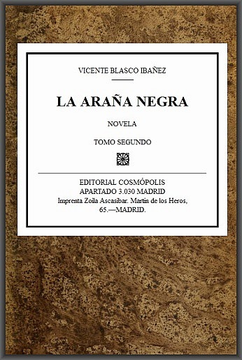 La Araña Negra, T. 2/9