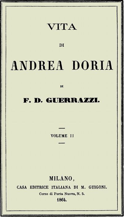 Vita Di Andrea Doria, Volume II