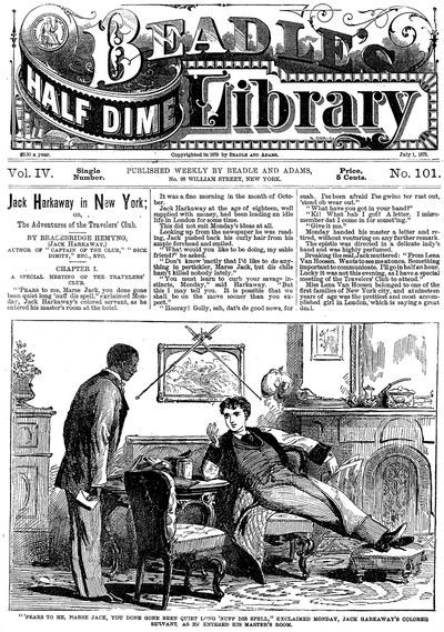 Jack Harkaway in New York; Or, The Adventures of the Travelers' Club