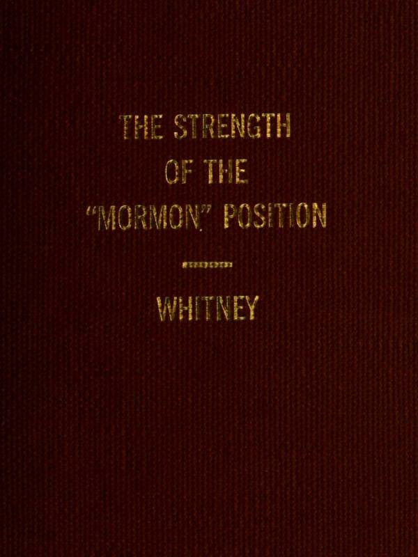 The Strength of the "Mormon" Position