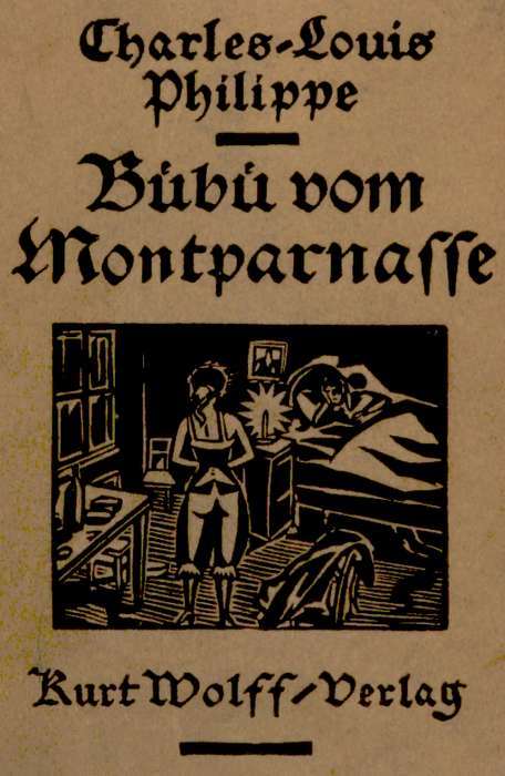 Bübü Vom Montparnasseein Roman Mit Zwanzig Holzschnitten Von Frans Masereel