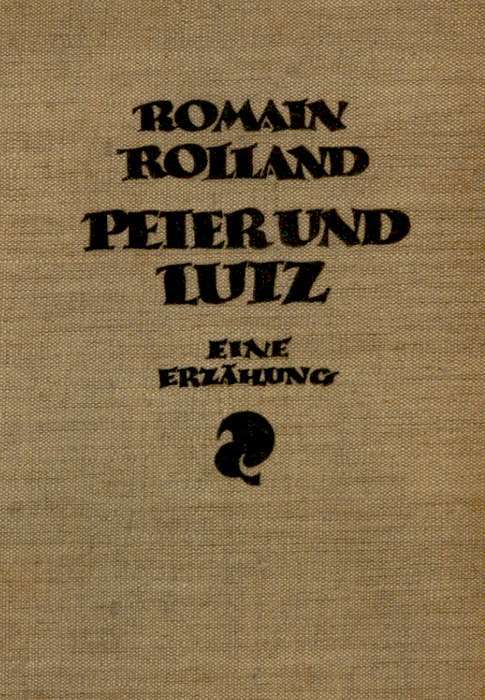Peter Und Lutzeine Erzählung Mit Sechzehn Holzschnitten Von Frans Masereel