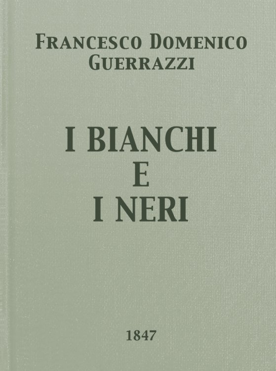 I Bianchi E I Neri: Dramma