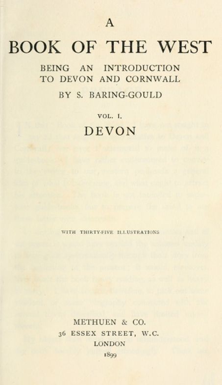 A Book of the West. Volume 1, Devon: Being an Introduction to Devon and Cornwall