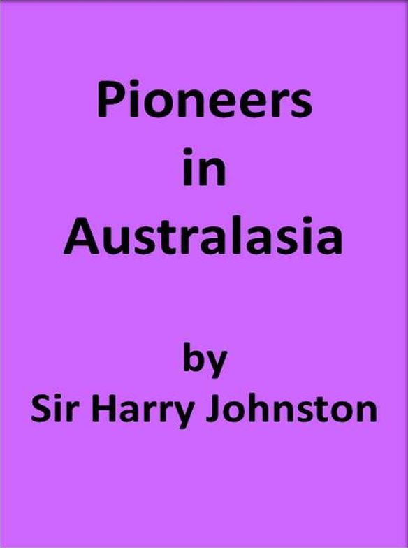 Pioneers in Australasia