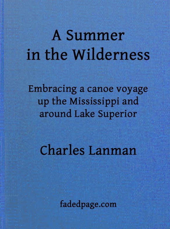 A Summer in the Wildernessembracing a Canoe Voyage Up the Mississippi and Around Lake Superior