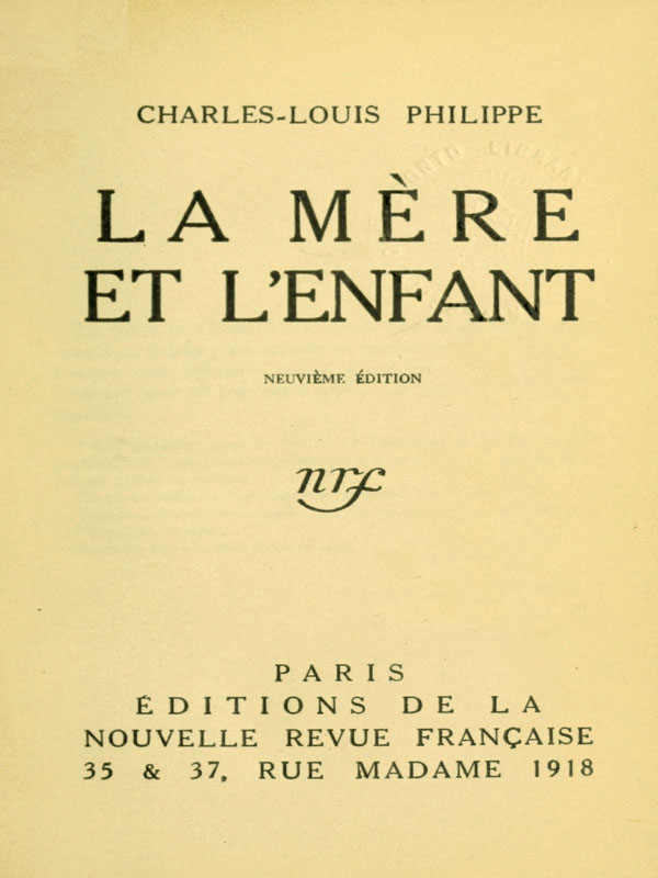 La Mère Et L'enfant