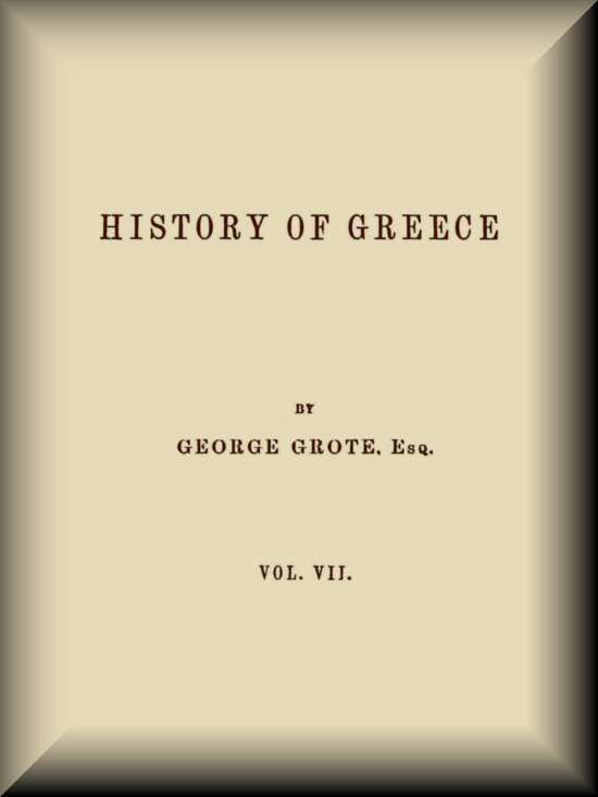 History of Greece, Volume 07 (of 12)