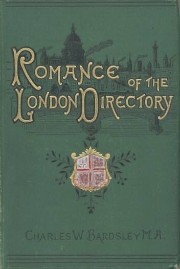 The Romance of the London Directory