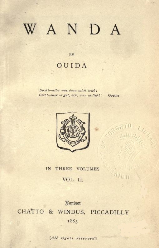 Wanda, Vol. 2 (of 3)