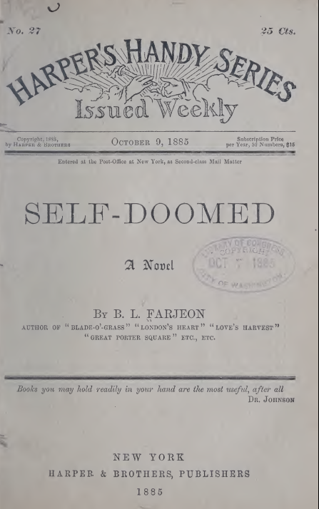 Self-Doomed: A Novel
