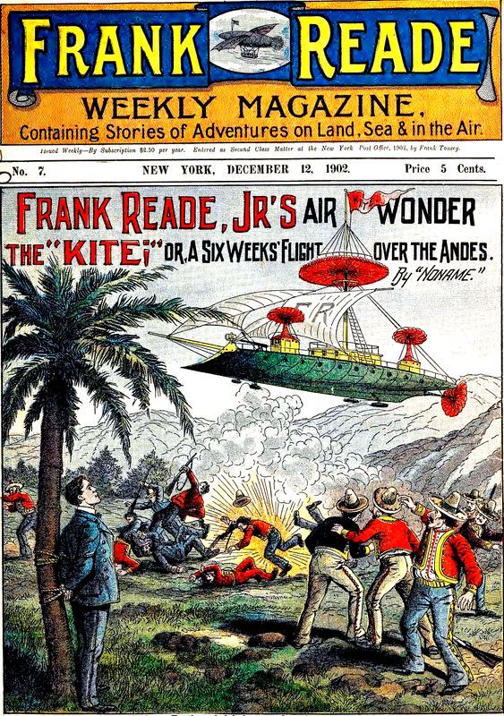 Frank Reade Jr.'S Air Wonder, the "Kite"; Or, a Six Weeks' Flight Over the Andes