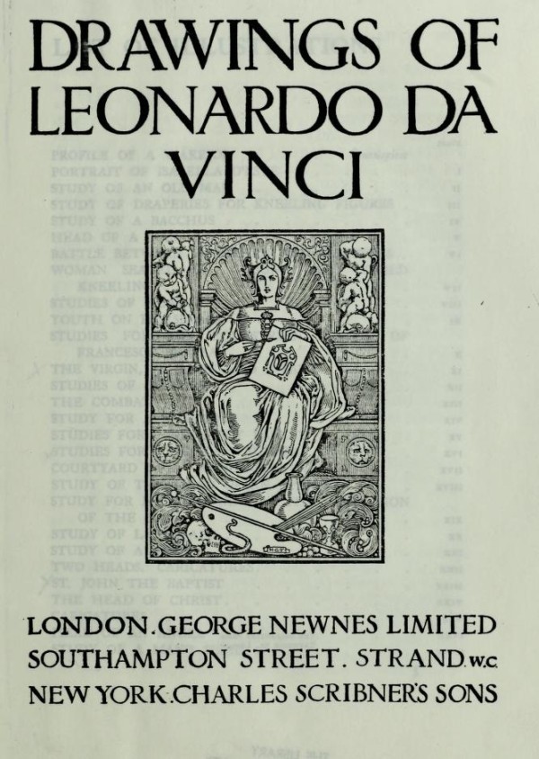 The Drawings of Leonardo Da Vinci