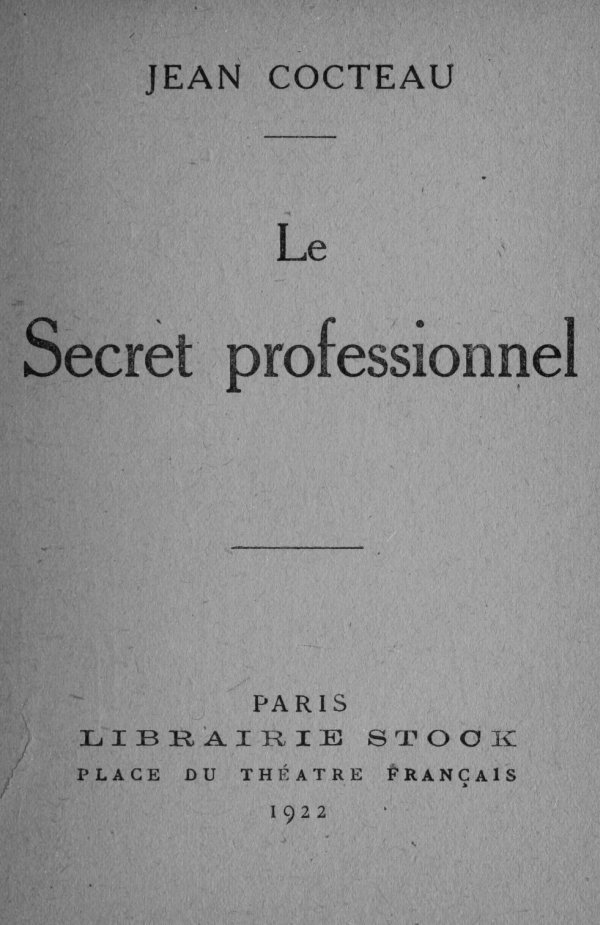 Le Secret Professionnel