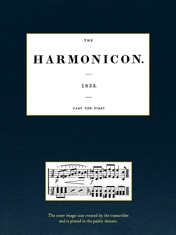 The Harmonicon. Part the First