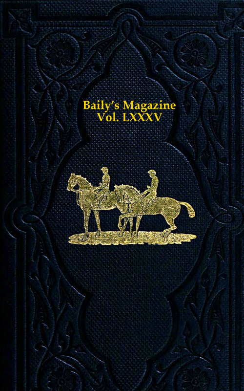 Baily's Magazine of Sports and Pastimes, Volume 85january to June, 1906