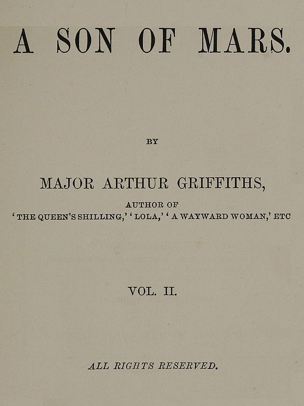 A Son of Mars, Volume 2