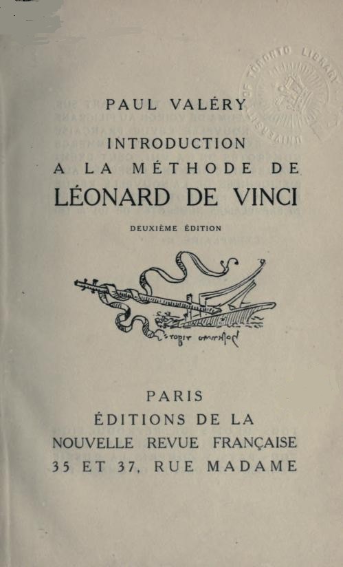 Introduction À La Méthode De Léonard De Vinci