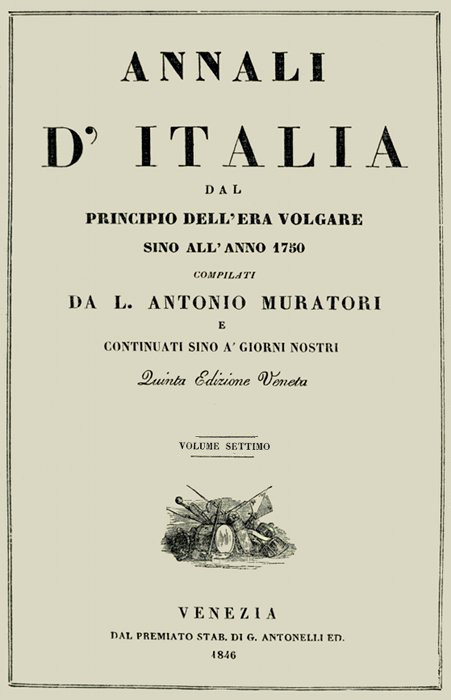 Annali D'italia, Vol. 7dal Principio Dell'era Volgare Sino All'anno 1750