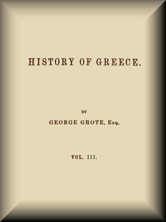 History of Greece, Volume 03 (of 12)