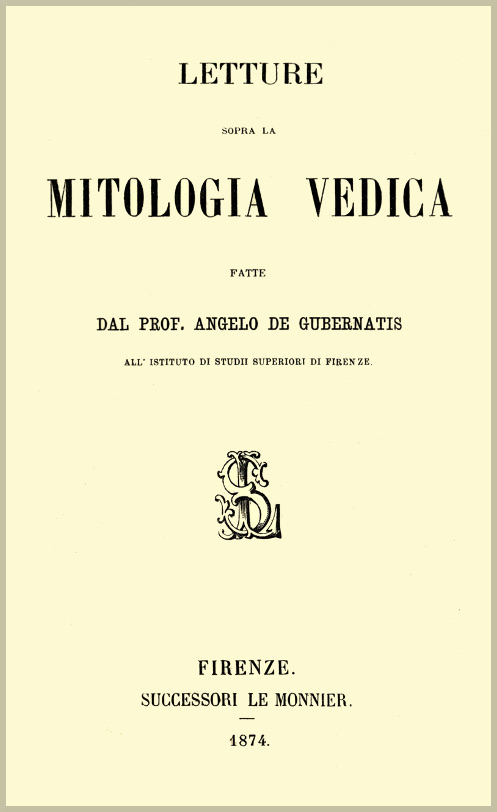 Letture sopra la mitologia vedica