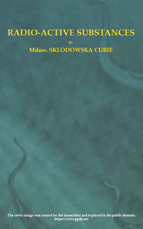 Radio-Active Substances