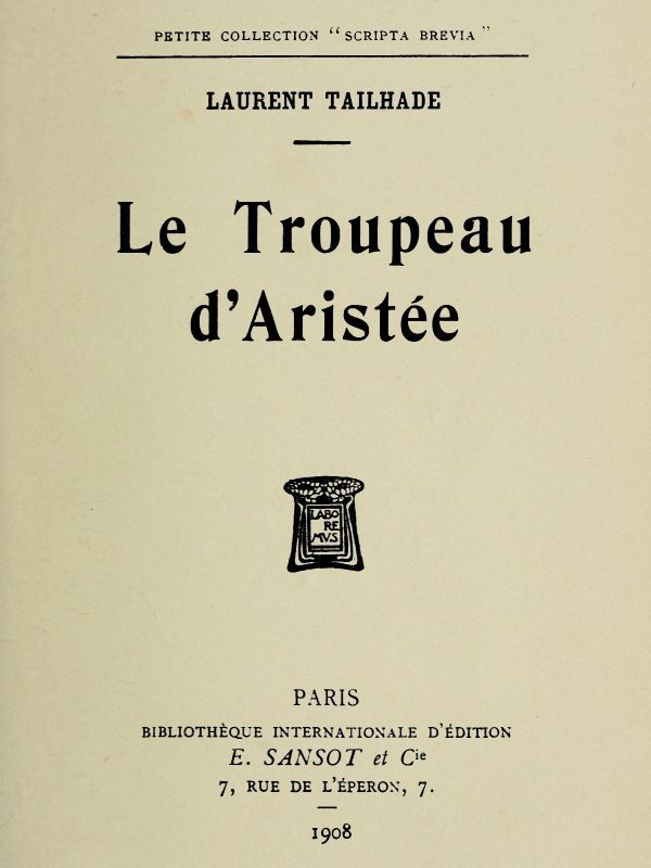 Le Troupeau d'Aristée