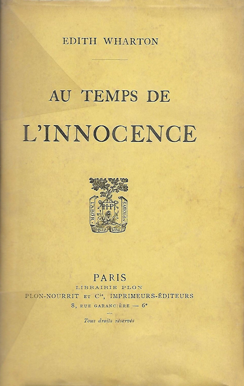 Au temps de l'innocence
