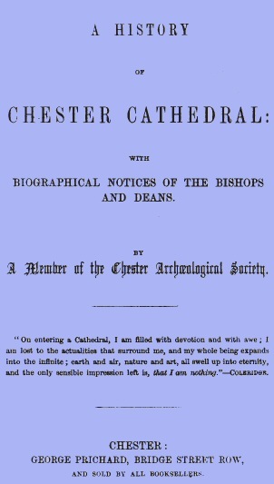 A History of Chester Cathedral