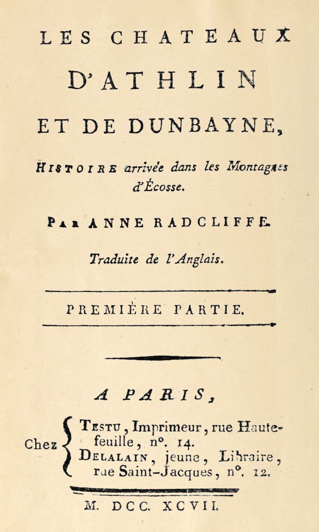 Les châteaux d'Athlin et de Dunbayne (1/2), Histoire arrivée dans les Montagnes…
