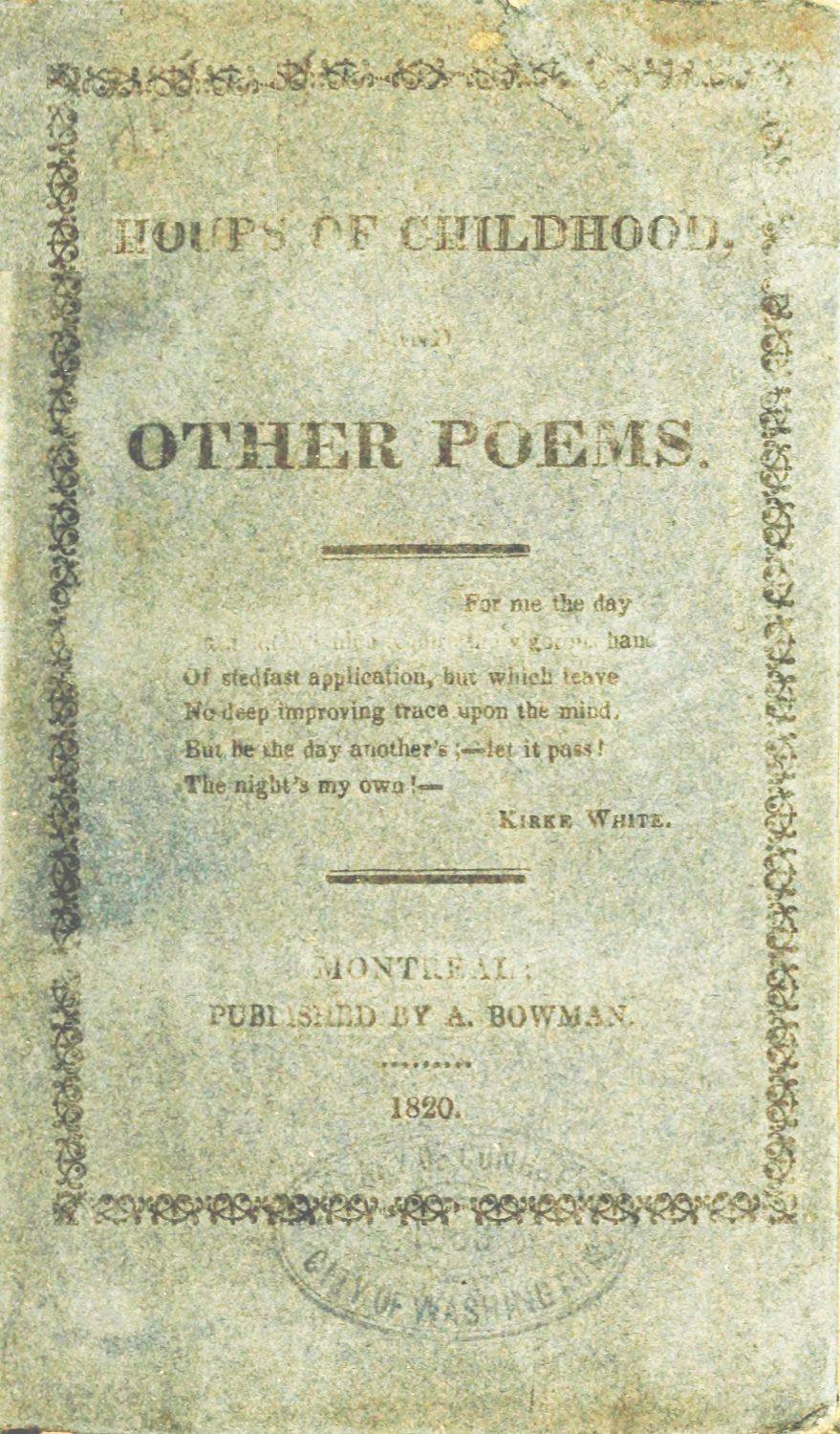 Hours of childhood, and other poems