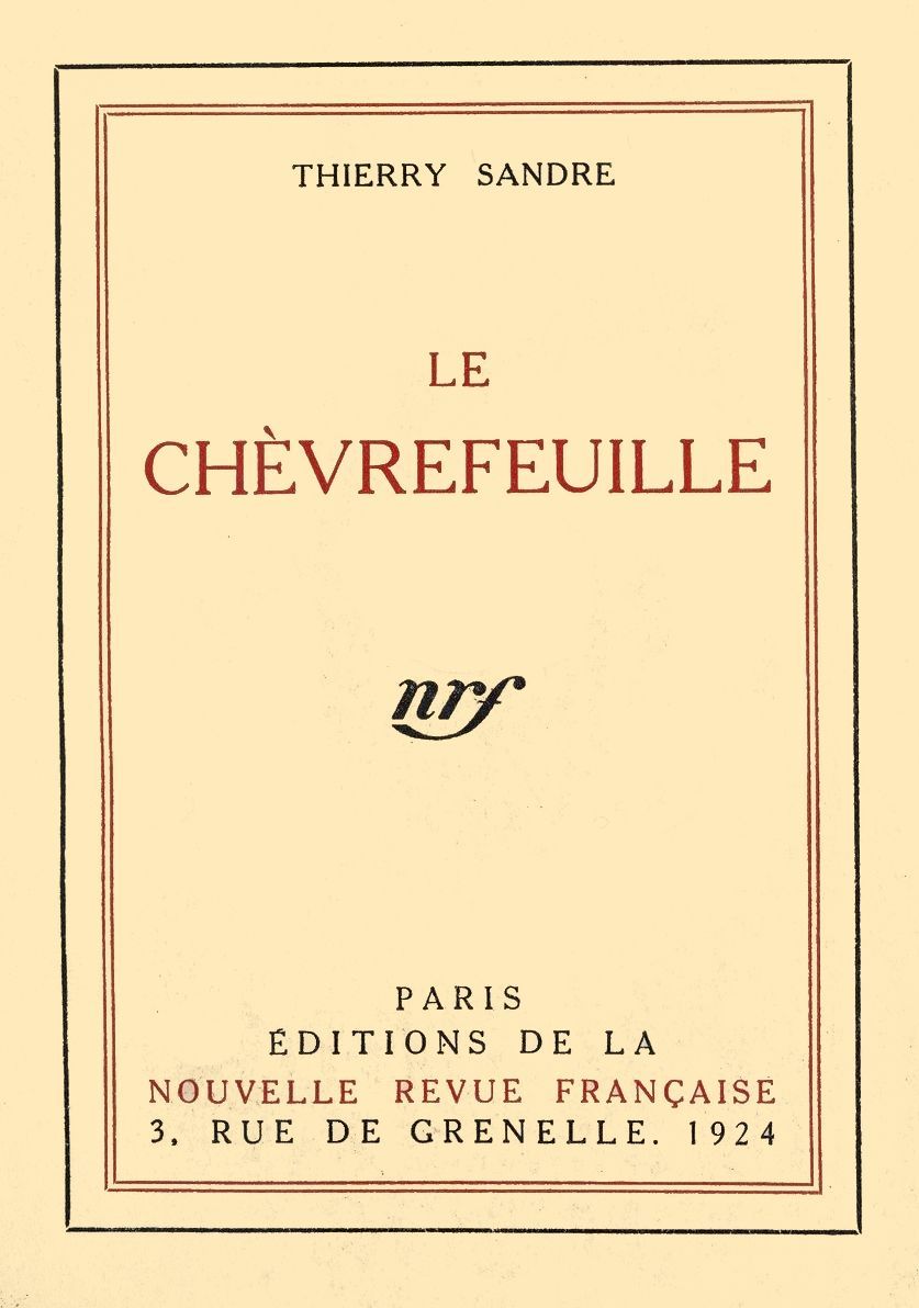 Le Chèvrefeuille: Roman
