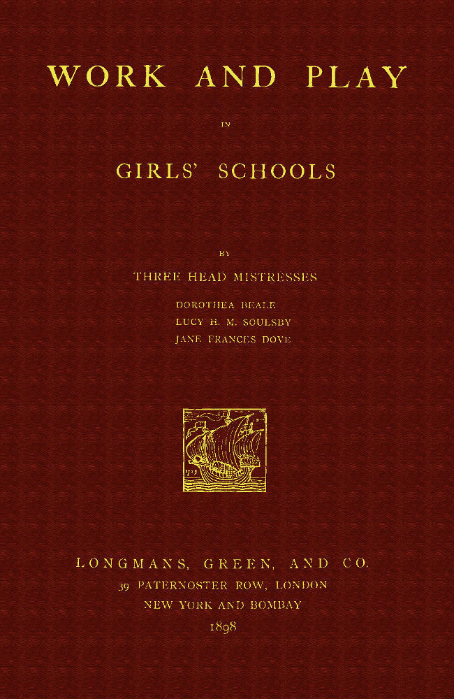 Work and Play in Girls' Schools