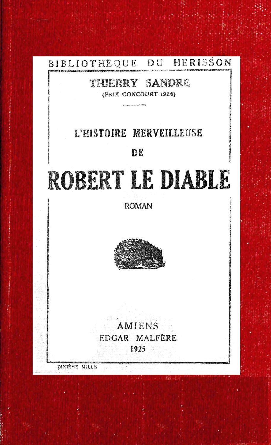 L'Histoire merveilleuse de Robert le Diable