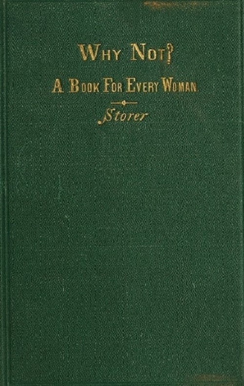 Why not? A book for every woman
