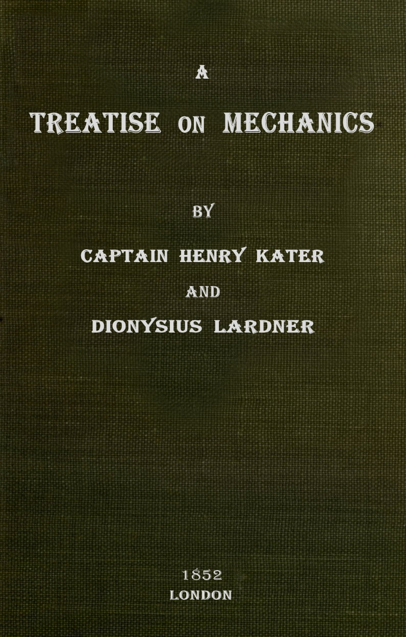 A Treatise on Mechanics