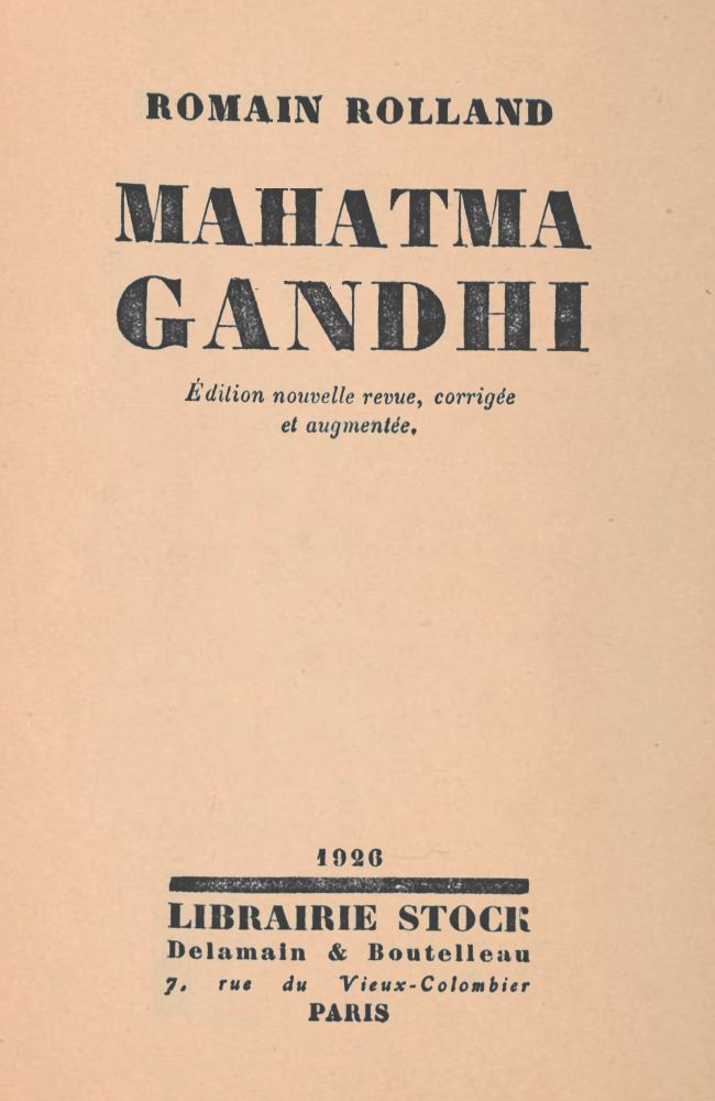 Mahatma Gandhi