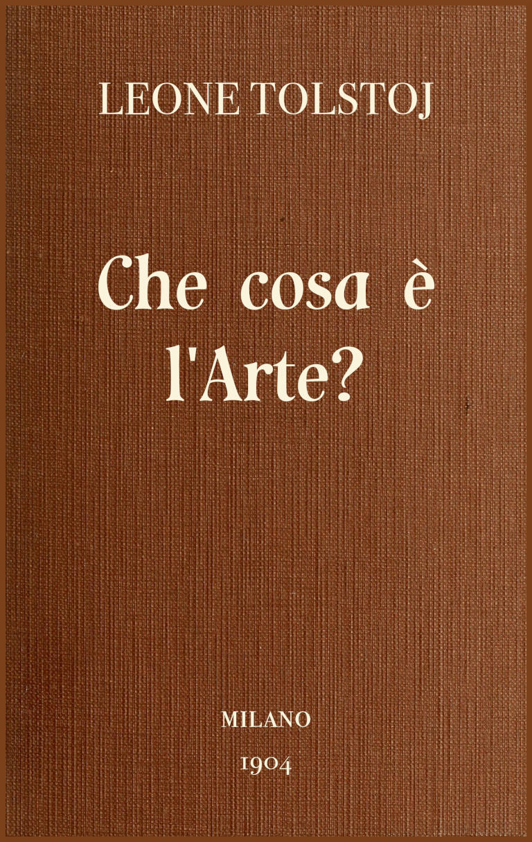 Che Cosa È L'arte?